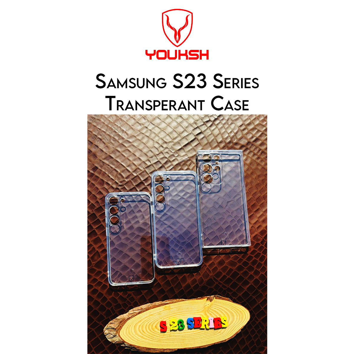 Samsung Galaxy S23 Transparent Case (Shock Proof)