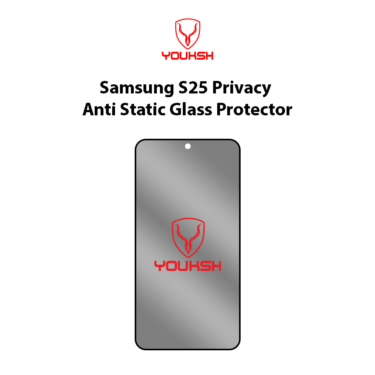 Samsung Galaxy S25 (Privacy Anti-Static Glass Protector)