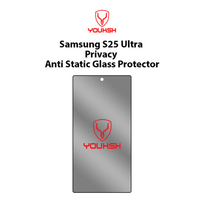 Samsung Galaxy S25 Ultra (Privacy Anti-Static Glass Protector)