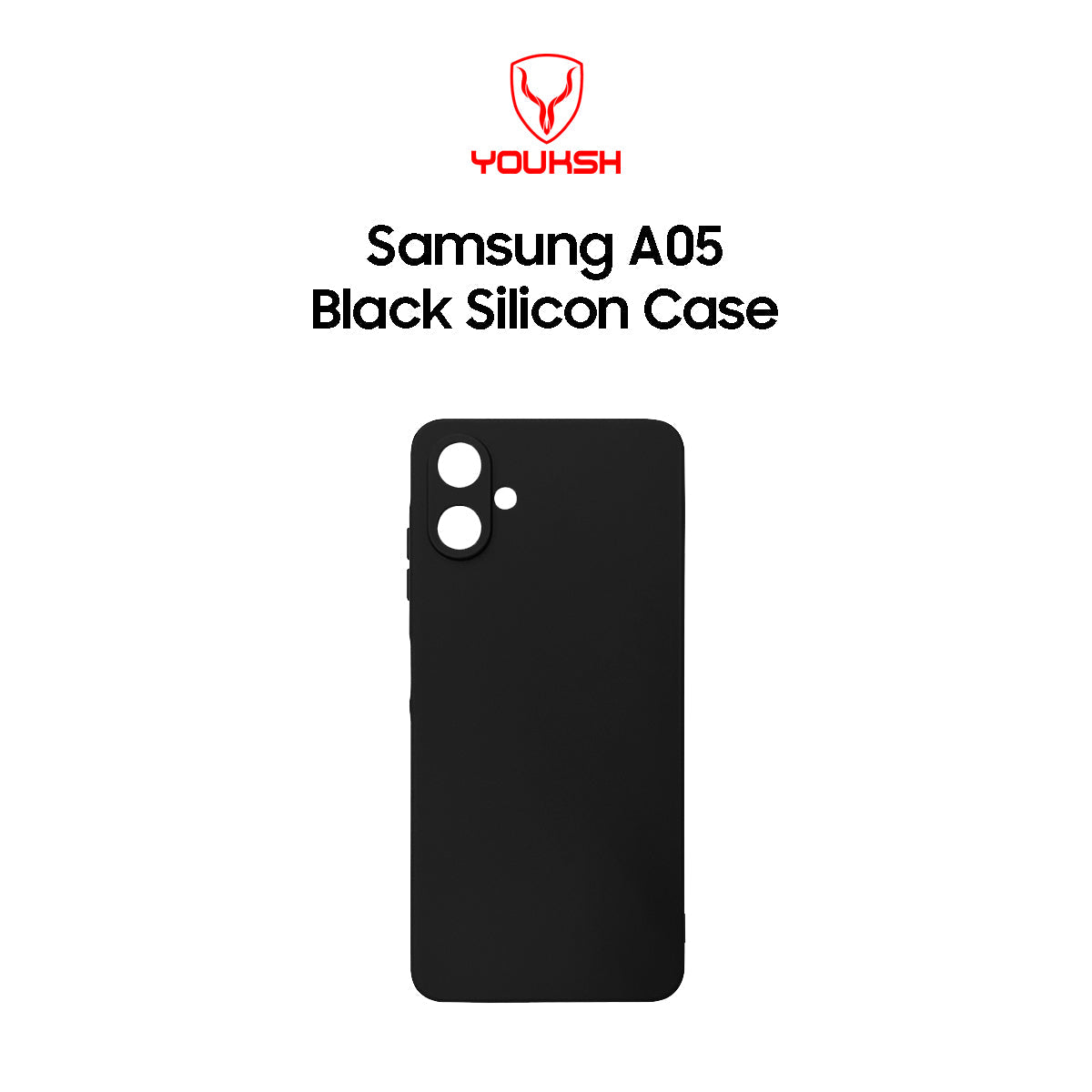 Samsung Galaxy A05 Black Silicone Case