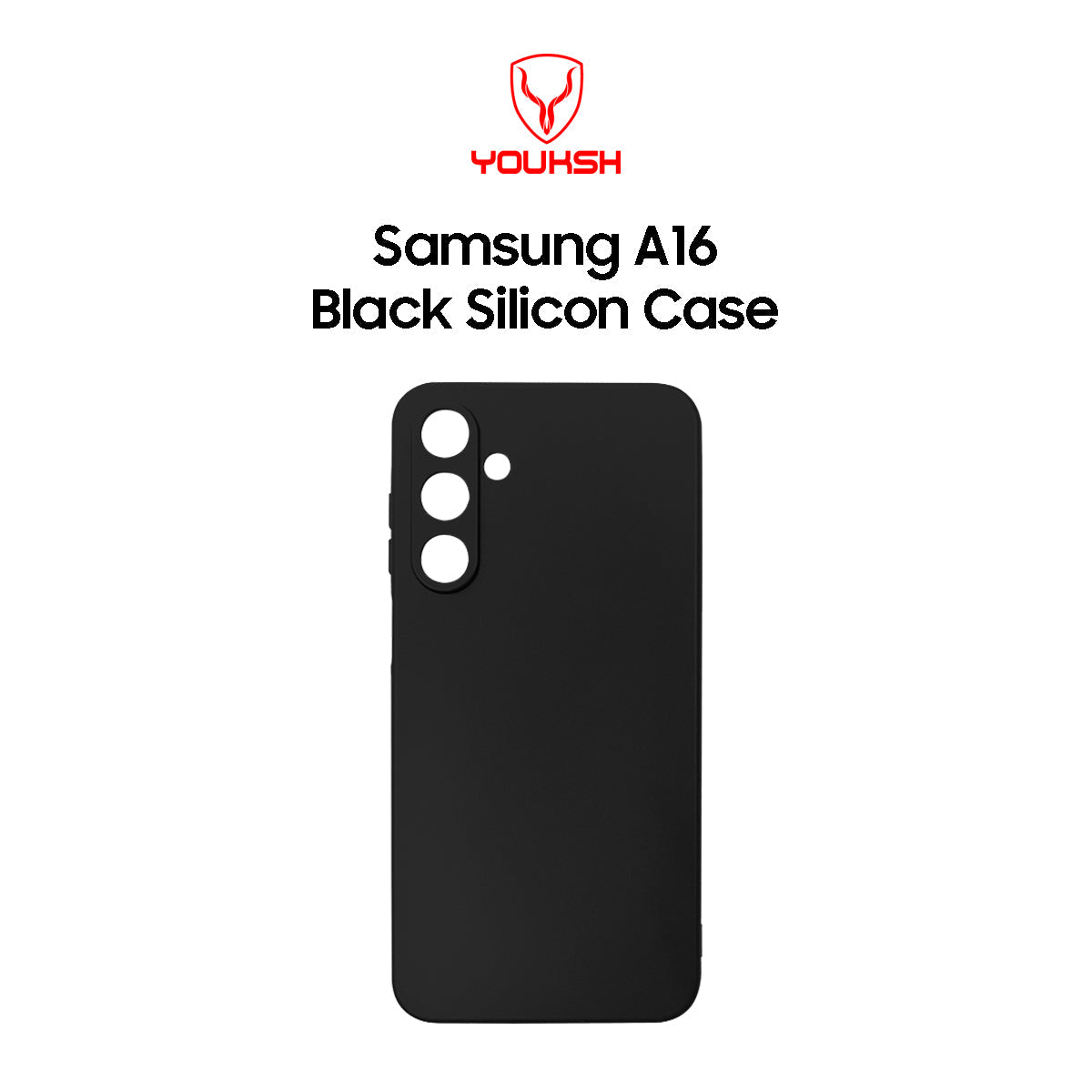 Samsung Galaxy A16 Black Silicone Case