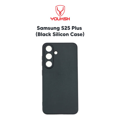 Samsung Galaxy S25 Plus (Black Silicone Case)