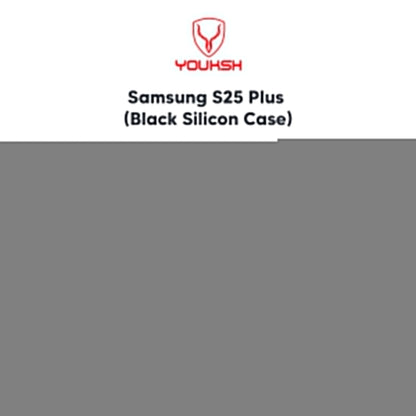 Samsung Galaxy S25 Plus (Black Silicone Case)