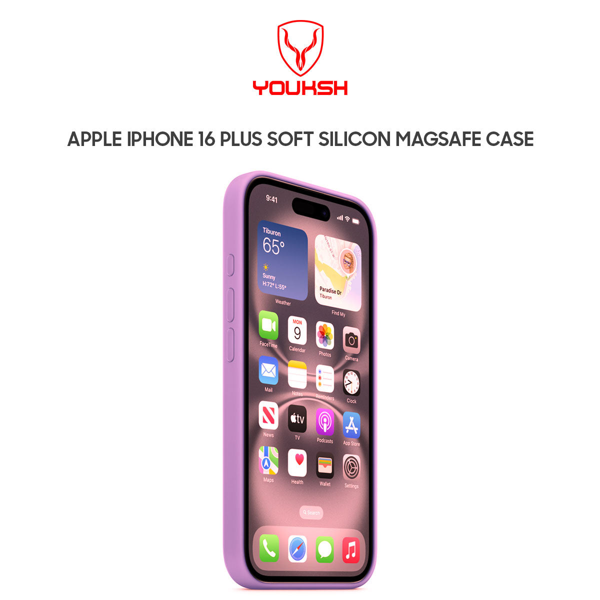 Apple iPhone 16 Plus Soft Silicon case with MagSafe